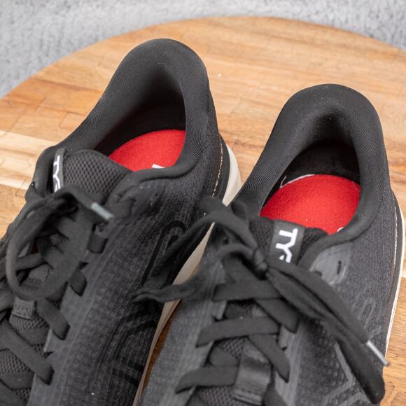 TYR Men's SR-1 Tempo Runner Size 12 Black/White - Picture 7 of 8